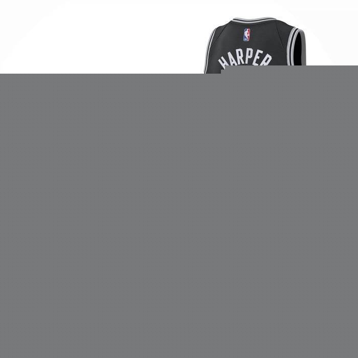 Camiseta San Antonio Spurs Dylan Harper NO 2 Icon 2025-26 Negro